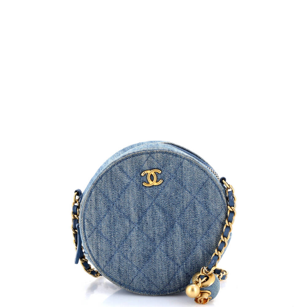 Chanel Pearl Crush Round Clutch With #260954C33B